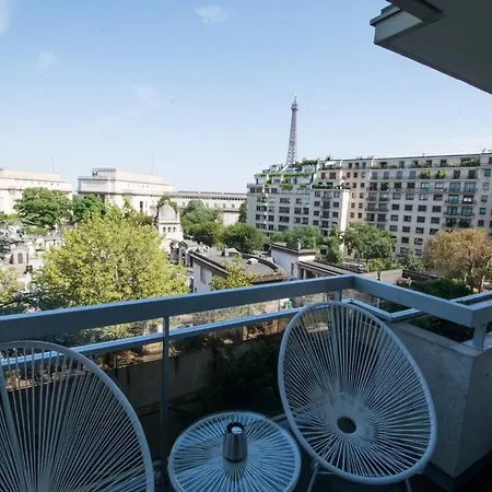Luxueux Pied A Terre -trocadero - Tour Eiffel Et Champs De Mars * باريس